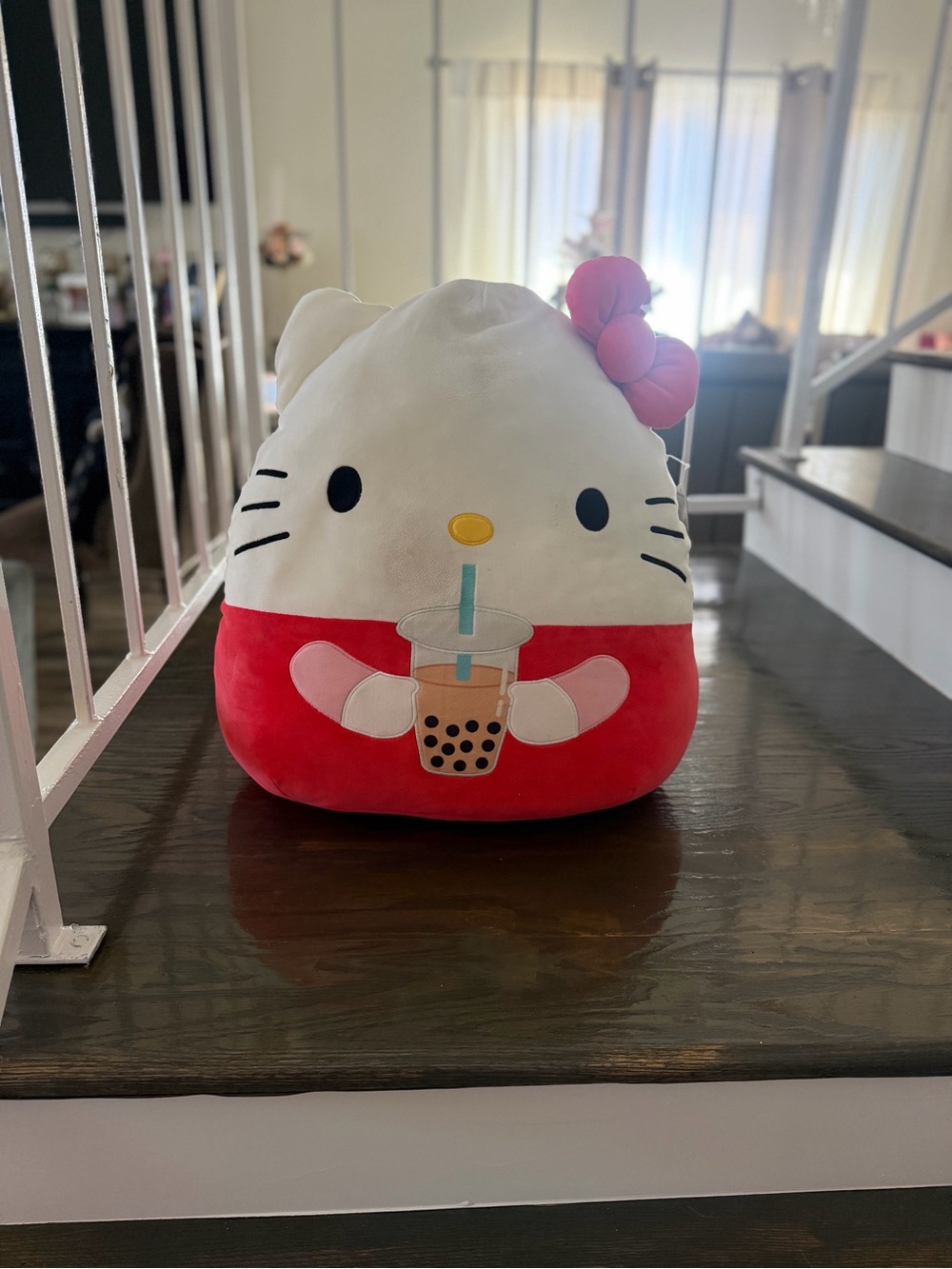 Hello Kitty Plush Doll in White, Red & Pink Accents